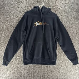 Slander Hoodie Mens Medium Black EDM Music The Thrive Tour Pullover Heavy Weight